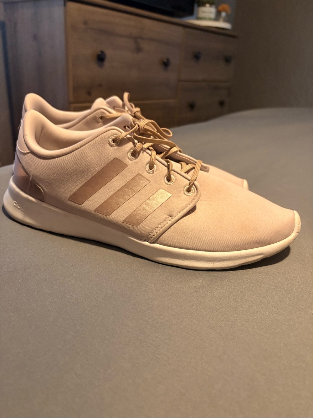 adidas Women's Pale Pink Athletic Sneakers